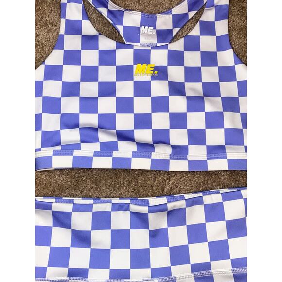 NWT $85 XS Melody Ehsani Bike‎ Short & Sport Bra 2 Piece Athletic Set Check - Picture 4 of 5